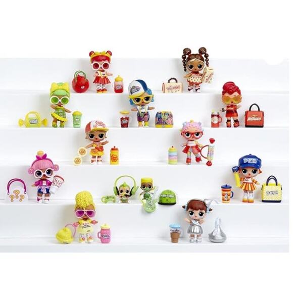 LOL Surprise Mini Sweets Dolls with 8 Surprises Pez Peeps Kisses Smarties - Picture 11 of 11